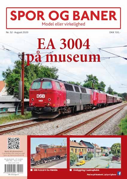  Spor og Baner 52, Eisenbahnmagazin spor og baner Nr. 52 Jahr 2020
